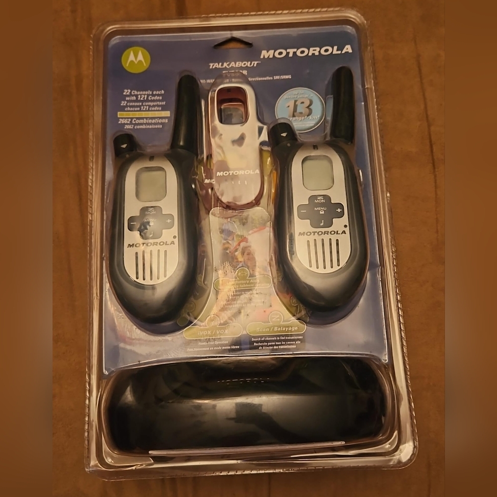 Motorola Talkabout FV500R FRS/GMRS TWO-WAY RADIOS
